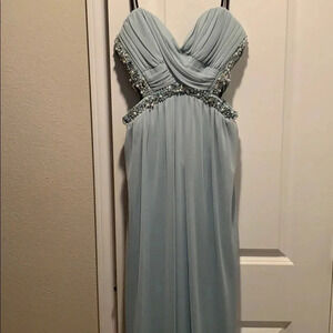 Jodi Kristopher Mint Green Gown *as is”